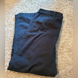 J. Crew Women's Black High Rise Girlfriend Chinos size 8P